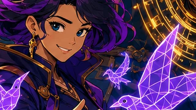 Mel convoca pássaros de luz violeta